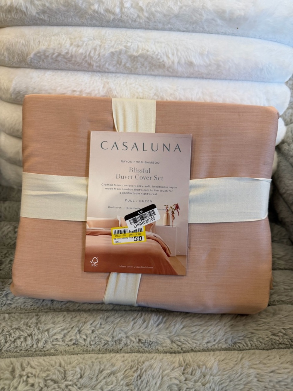 Casaluna Rayon from Bamboo Duvet Cover - Queen